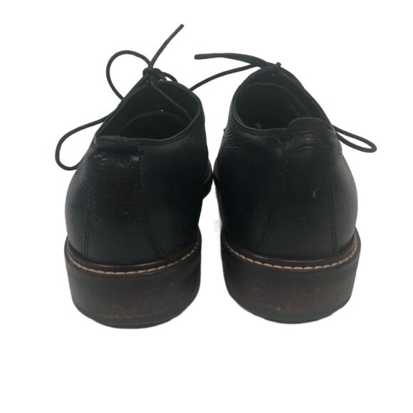 COLE HAAN Men's Oxford Black Shoes US 10-1/2 M C26150 Grand OS Leather Cap Toe - Picture 4 of 13